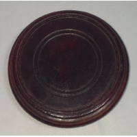 Chinese onderzetter, rood/bruin